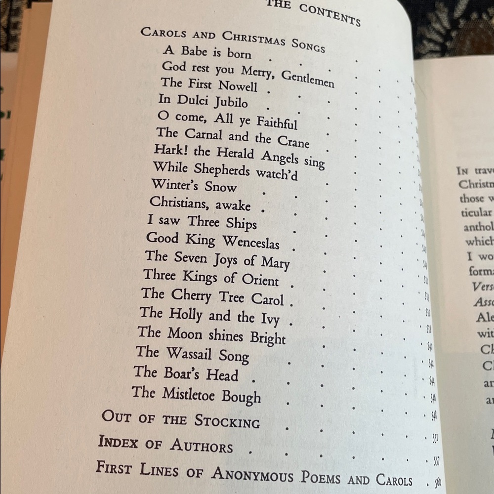 Vintage 1940 1st Edition of The Christmas Companion.  Stories, Poems, Carols - Picture 8 of 15